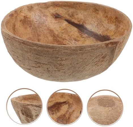 DIYEAH 3pcs Coir Candle Cups Shell Holders
