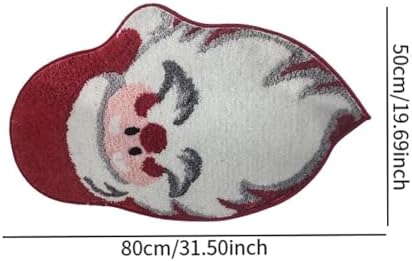 Christmas Santa Desk Rug Front Porch Cozy Rug