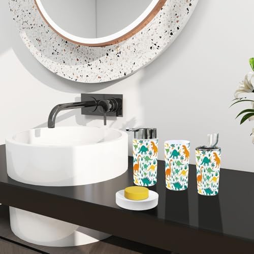 Boho Bathroom Accessory Set 6 Piece