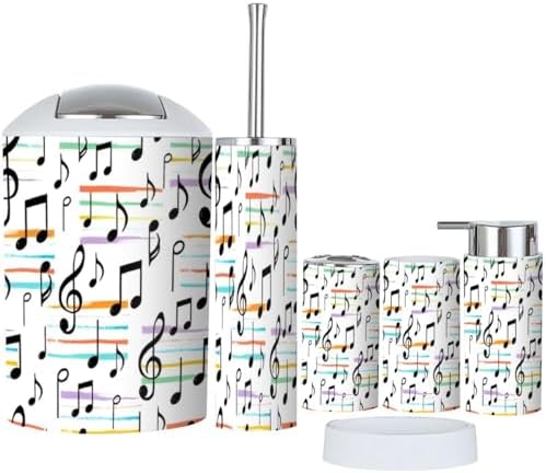 Bathroom Accessory Set for Clutter-Free Counter