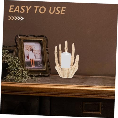Skull Candle Holder