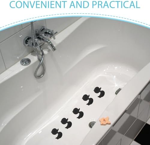 Zerodeko Cartoon Bathtub Decals for Kids