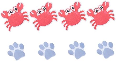 Frosted Anti-Slip Tub Stickers 8pcs Peva Material