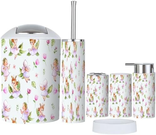 Essential 6-Piece Bathroom Set stylish functional design