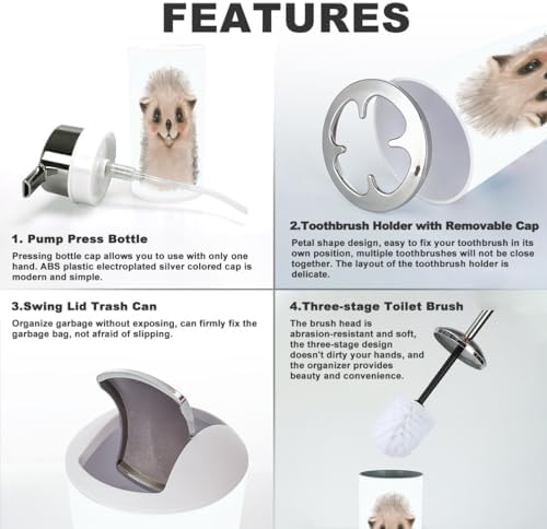 Bath Time Treasures 6-Piece Set