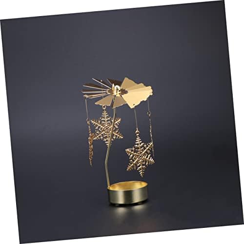 LIFKICH Snowflake Windmill Candleholder