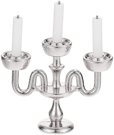 Mini Candlestick Lifelike Design Gothic Householder for Birthdays and More