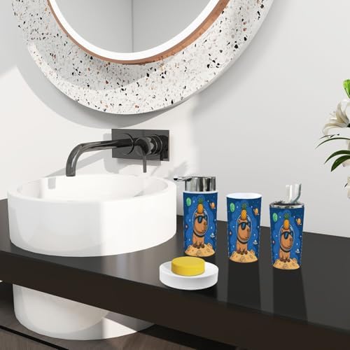 Bathroom Accessory Set Boho Design