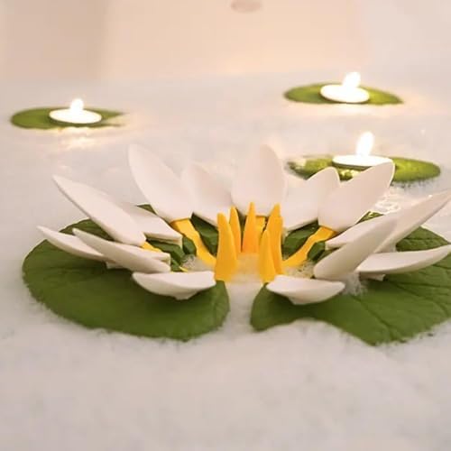 Bath Dela Lotuswine Candle Tealight Stand Relaxing Design