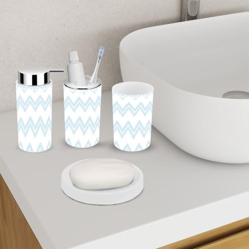 Modern 6-Piece Bathroom Accessory Set