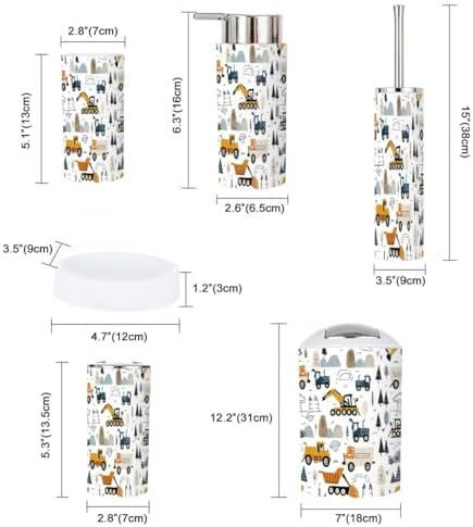 Eco-Friendly Bathroom Organizing Set