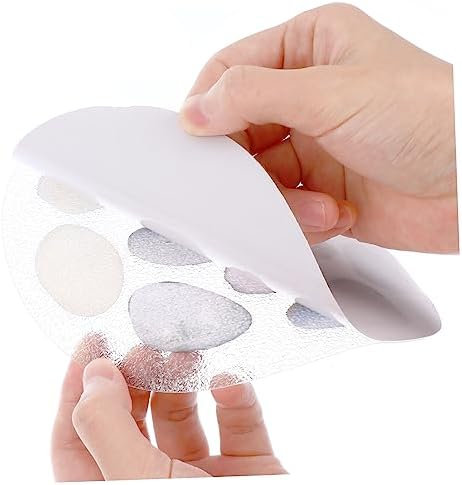 VOSAREA Diameter Stone Pattern Bath Slip Stickers