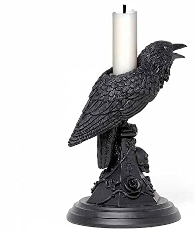 Alchemy Poes Raven Candle Stick