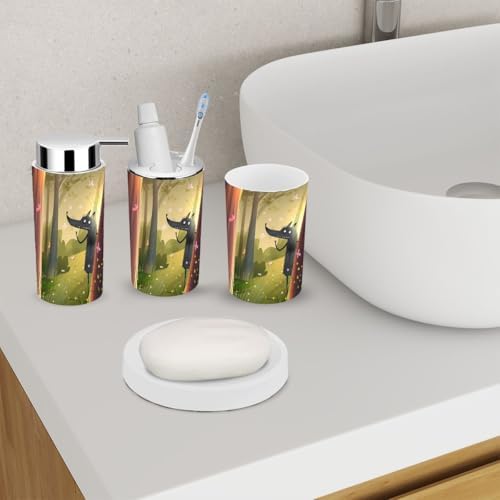 Bath Set 6-Piece Sturdym Kids Durable Easy to Use