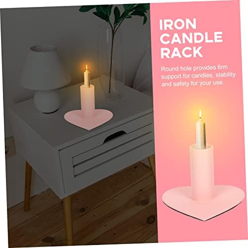 Prettyzoom Heart Candleholder Elegant Design