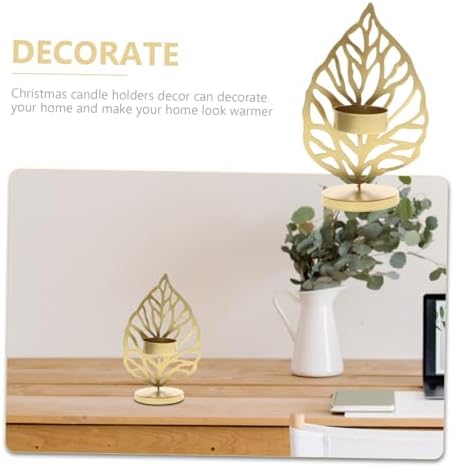 Garneck Christmas Snowflake Candle Lamp Table Decoration