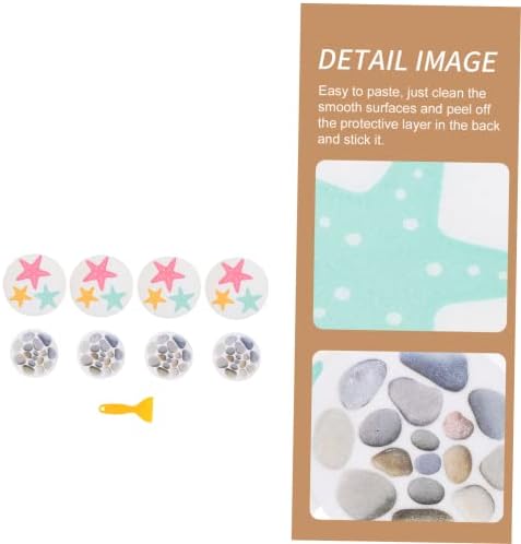 Mobestech 8Pcs Cartoon Bathtub Stickers - Adorable bathroom