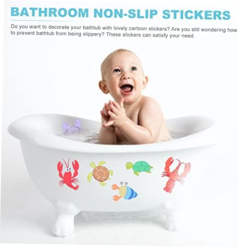 PrettyZoom 1Set Cartoon Ocean Animal Non-Slip Bathroom Stickers