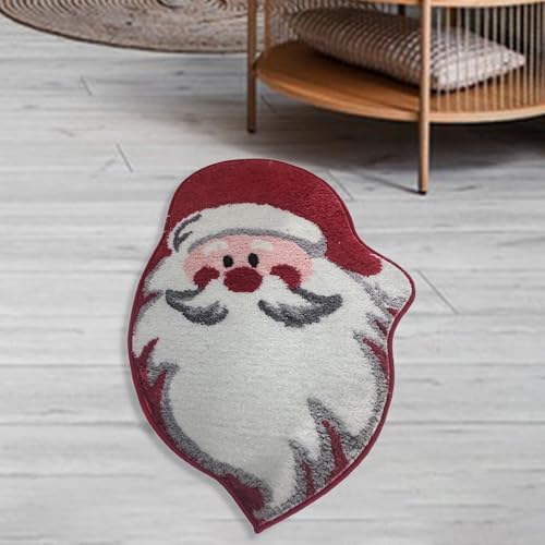 Christmas Santa Desk Rug Front Porch Cozy Rug