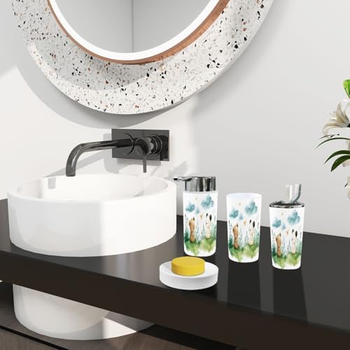 6-Piece Boho Bathroom Accessories Set for Children