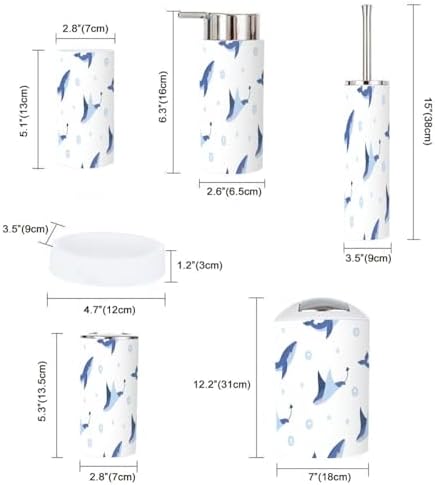 Cute Marine-Themed Bathroom Accessories for Kids