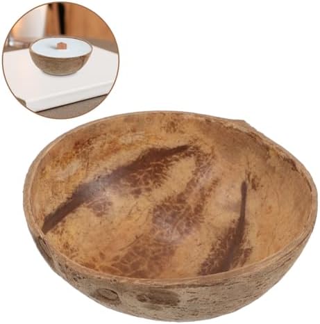 DIYEAH 3pcs Coir Candle Cups Shell Holders