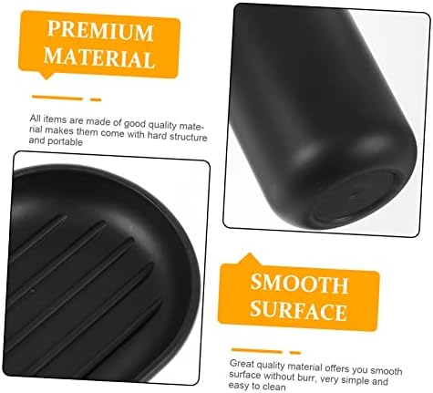 BUGUUYO Black Bathroom Accessory Set 4pc