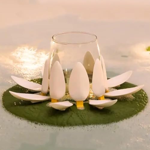 Bath Dela Lotuswine Candle Tealight Stand Relaxing Design
