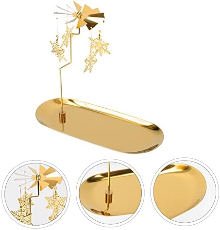 Elegant Gold Christmas Candleholder