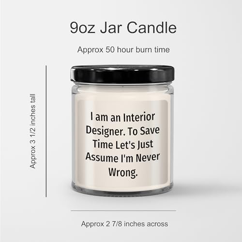9oz Vanilla Soy Candle Warm Home Design Perfect Fathers Day Gift