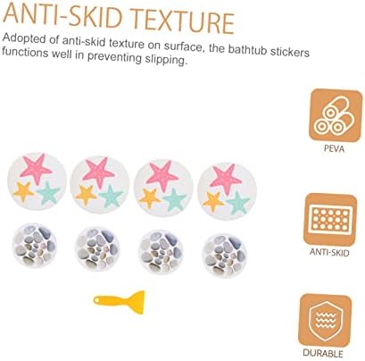 Mobestech 8Pcs Cartoon Bathtub Stickers - Adorable bathroom