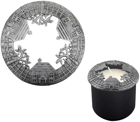 Luxe Silver Candle Cover