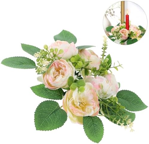 VOSAREA Wedding Candle Wreath