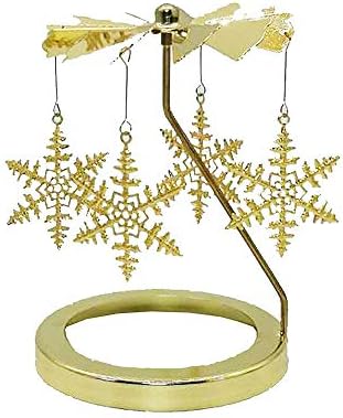 Candlestick Holder with Rotating Function for Jar Candles