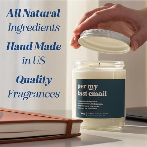 CE CRAFT Scented Soy Candle - 8 oz - Love You for Your Personality