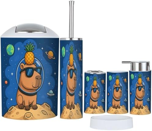 Bathroom Accessory Set Boho Design