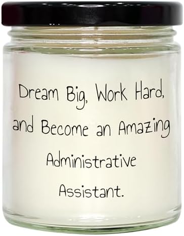 Administrative Assistants Motivational Candle