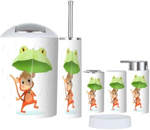 Bath Time Bonanza 6-Piece - Durable Adorable for Happy Mummy Daddy