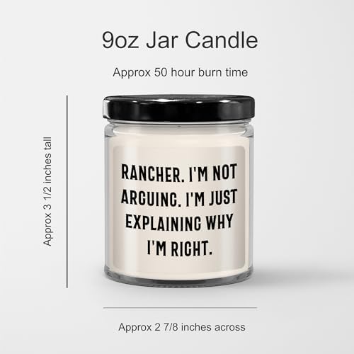 Ranchers Wise Words 9 oz Candle for Veggie Lovers