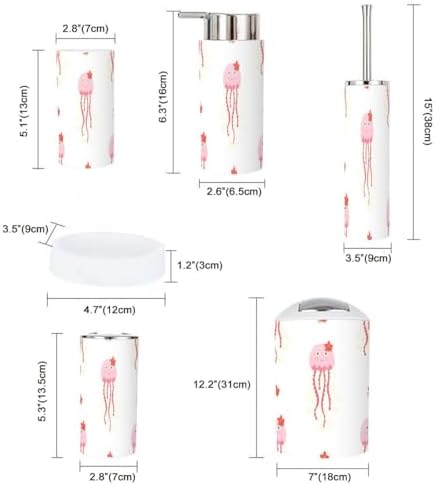 Bathroom Accessory Set _easy maintenance and style-