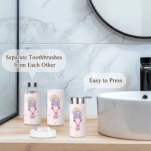 6-Piece Bathroom Accessories Set GISGBJW