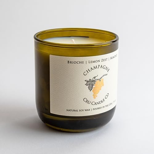 Cru Candle Co Champagne Scented Soy Candle