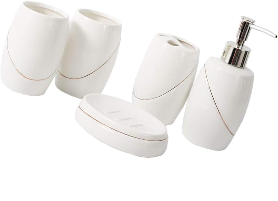 SOLUSTRE 5-Piece Compact Bath Set