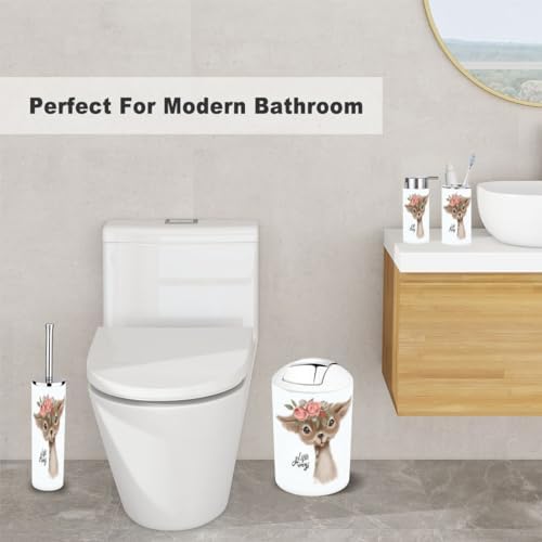 Charming 6-Piece Bathroom Accessory Set