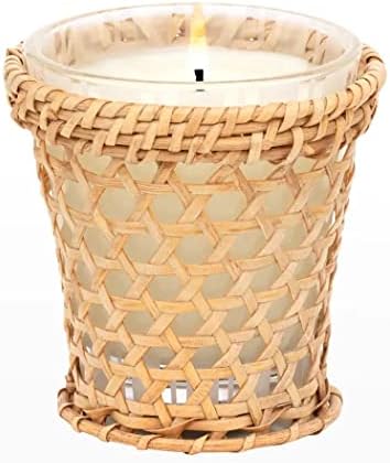 NEST New York Candle Elegance with Grapefruit Rattan Sleeve 81oz