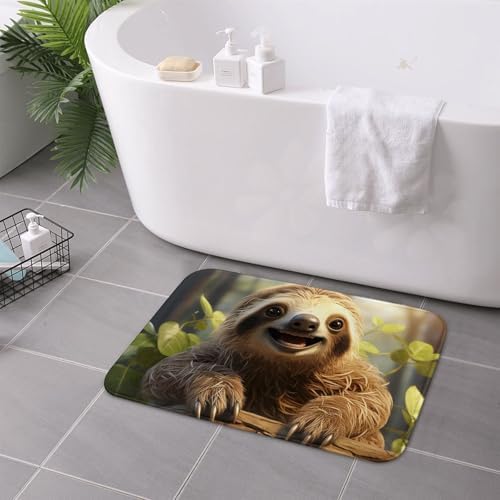 Welcome Home to the Sloth Front Door Mat 236 x 157 in