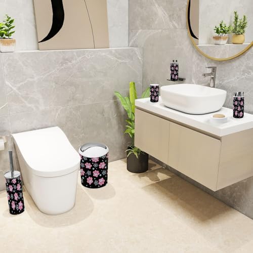 6-Piece Bathroom Set - Cute Functional for Every Space