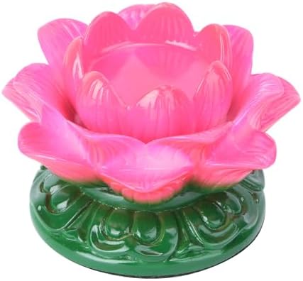 Ghee Lamp Holder Elegant Petroleum Resin Table Centerpiece for Home Events