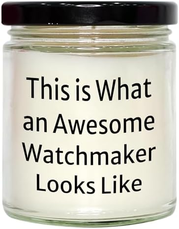 Watchmakers Gift 9oz Vanilla Soy Candle