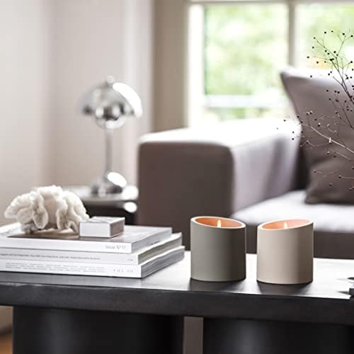 Villeroy Boch Newmoon Scented Candle Beige Energy